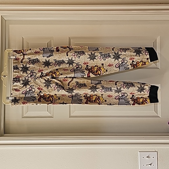 DisneyWinnie the Pooh flannel pajama pant (only) size 8-10 - Picture 3 of 5